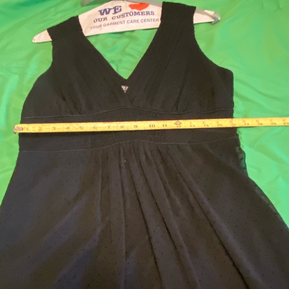 Black Bisou Bisou sleeveless empire waist dress size 10 - Picture 11 of 12